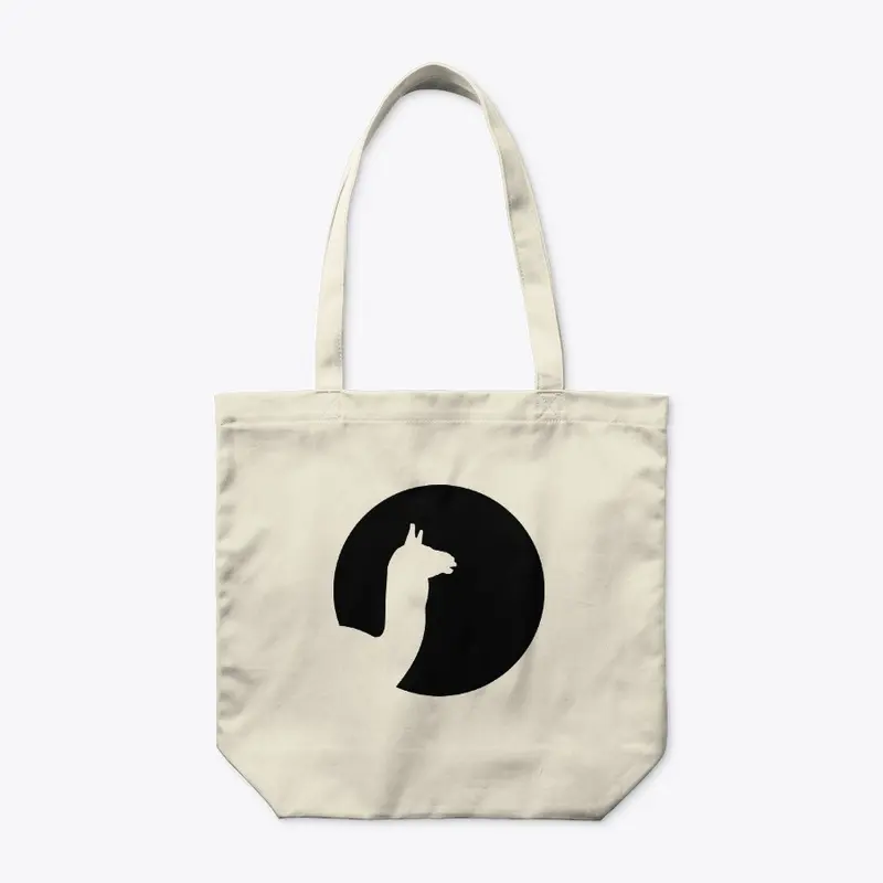 Large Llama Tote Bag