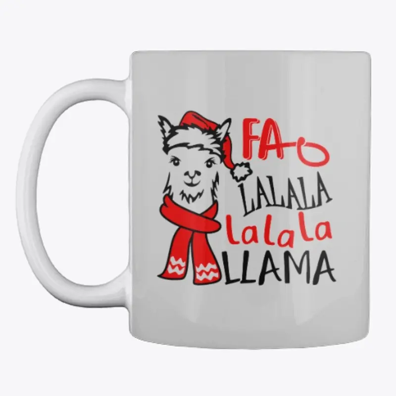 FA LA LA LA LLAMA Mug