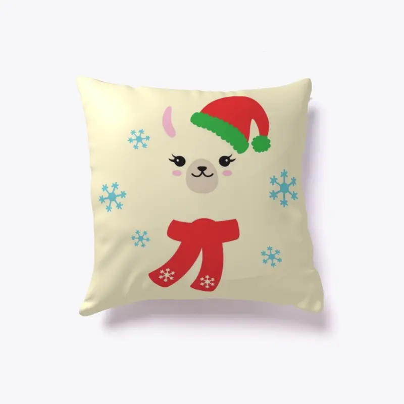 FA LA LA LLAMA Head Pillow