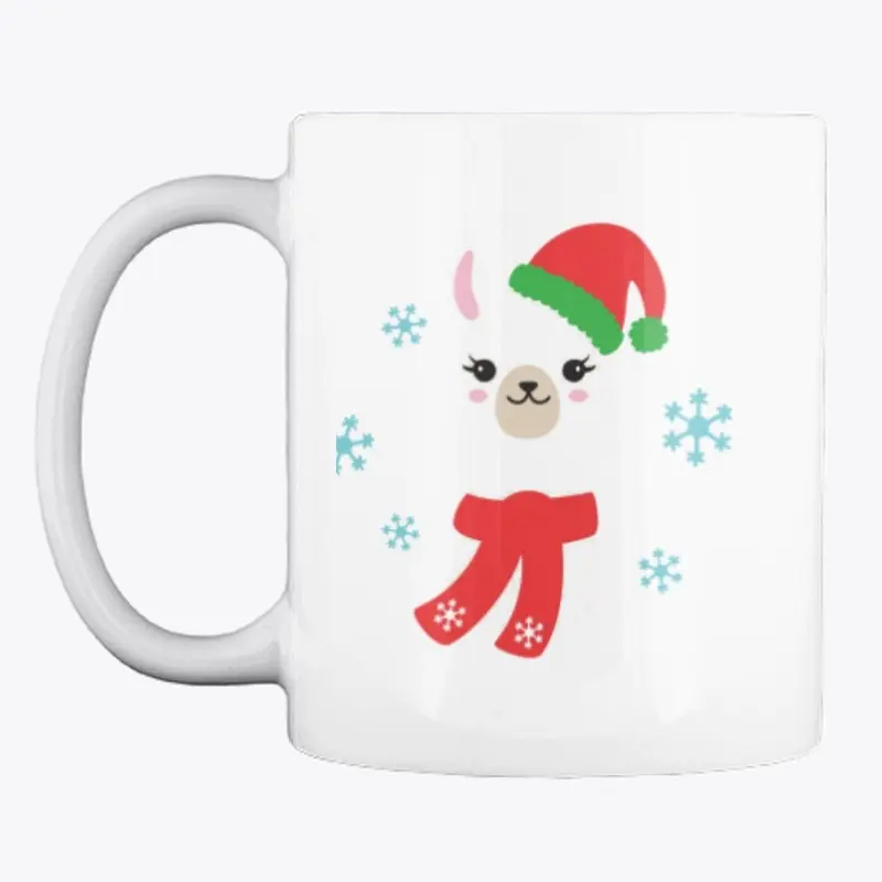 FA LA LA LLAMA Head Mug