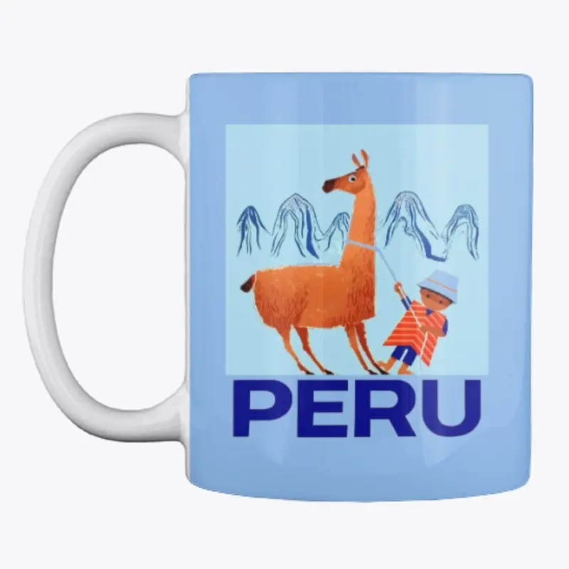 Llama Peru Mug