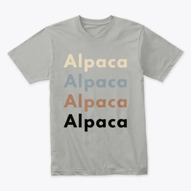 Alpaca T Shirt