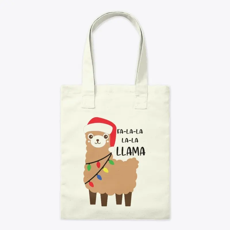 FA LA LA LA LA LLAMA Tote Bag