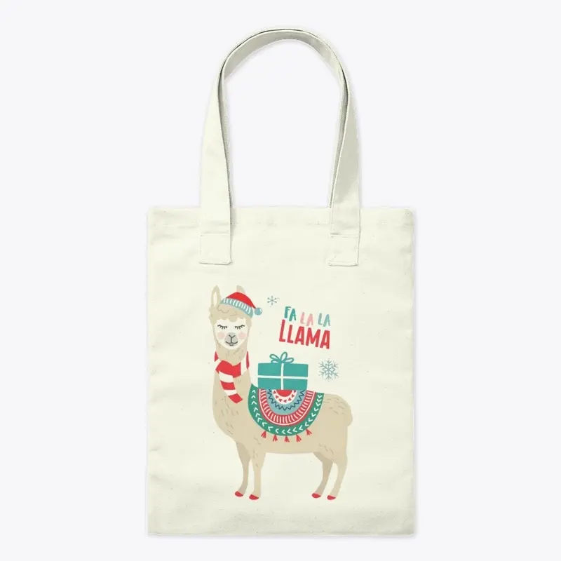 FA LA LA  LLAMA Tote Bag