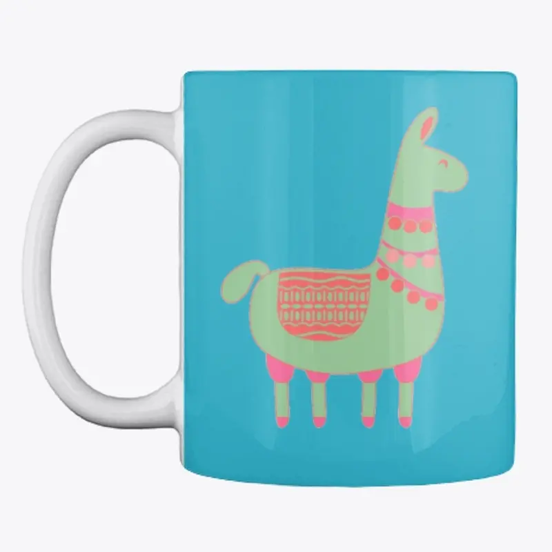 Alpaca Decoration Mug