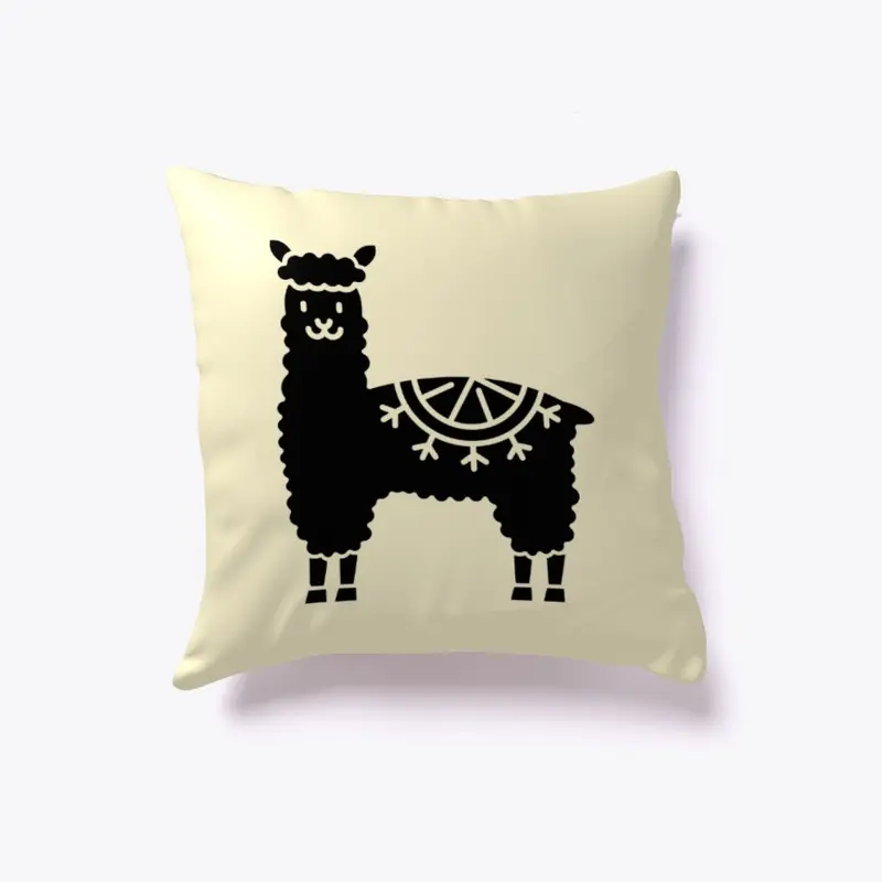 Alpaca Peru Pillow