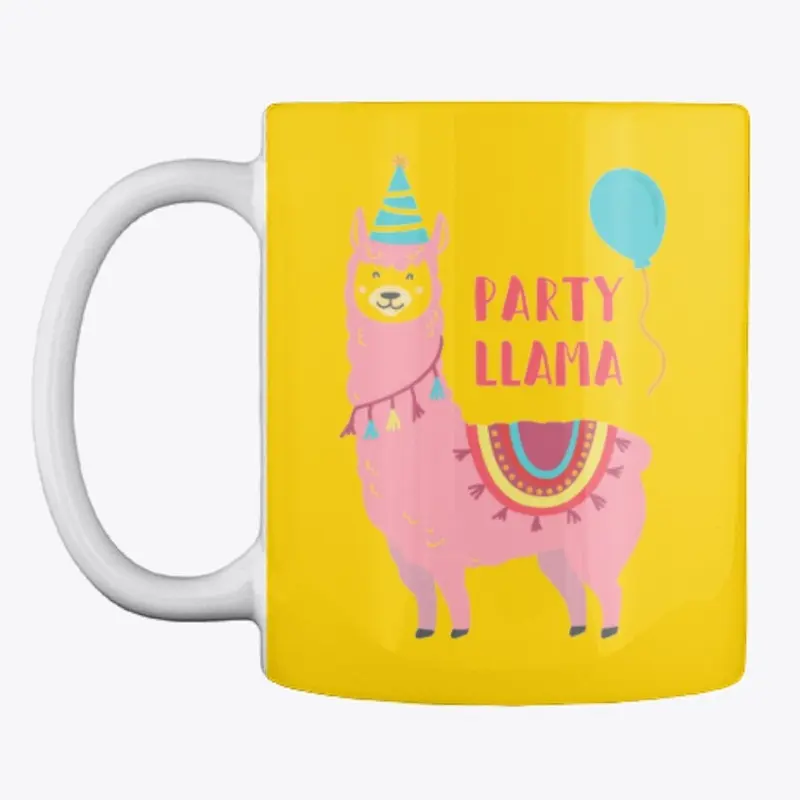 Party Llama Mug