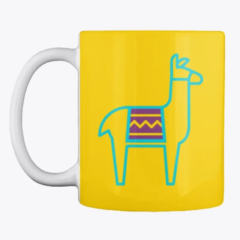 Alpaca Outline Mug