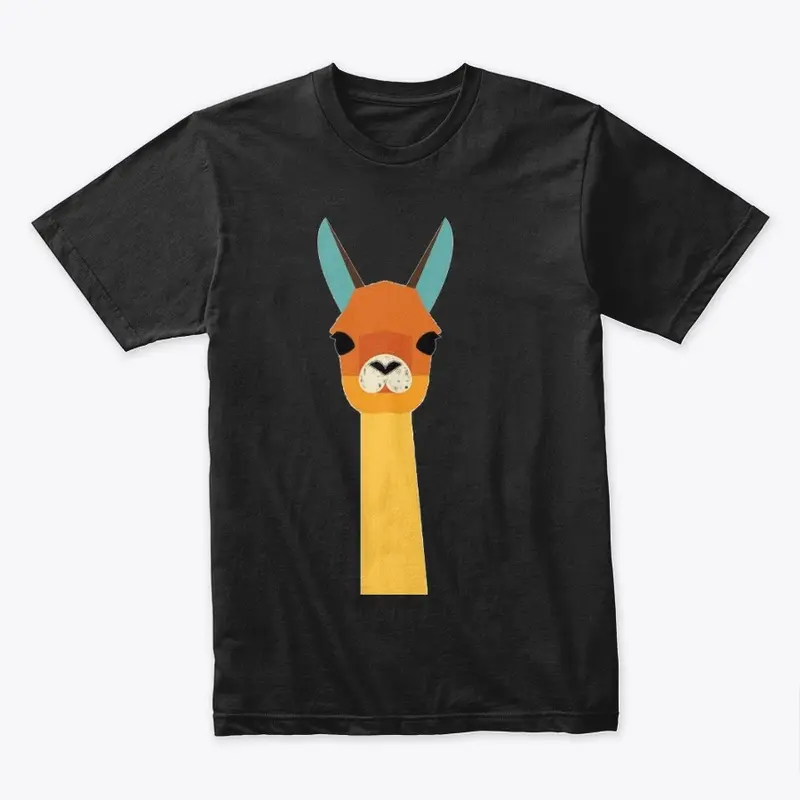 Llama Long Neck Shirt